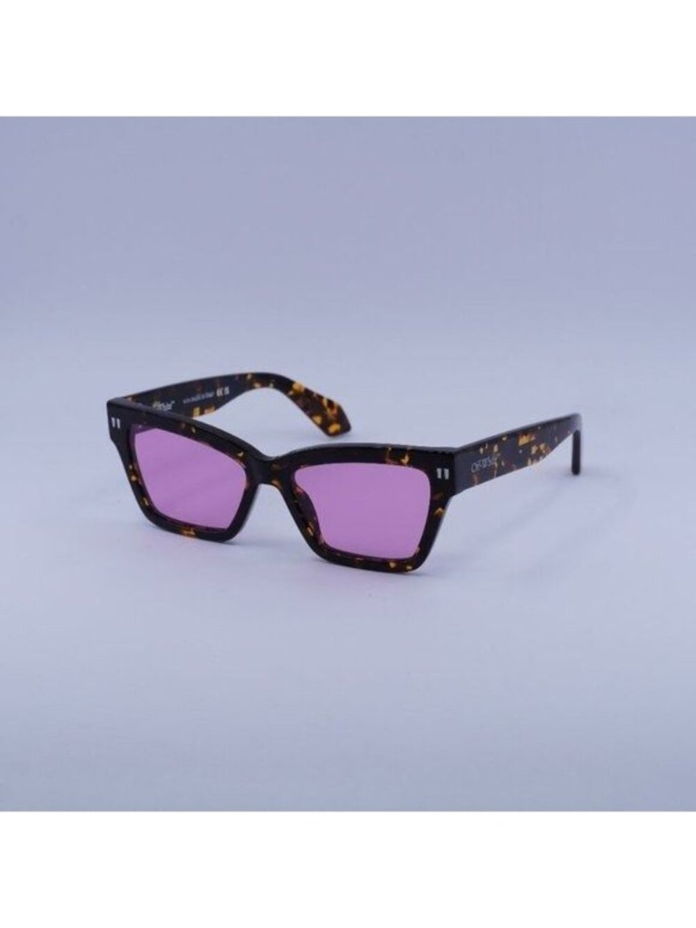 Off-White OERI110 CINCINNATI 6030 Sunglasses Havana Cat Eye